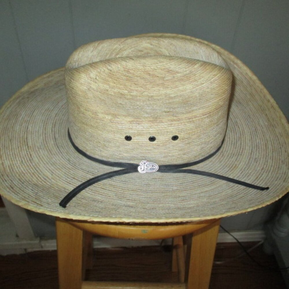 JUSTIN Straw Hat 20X Rancher